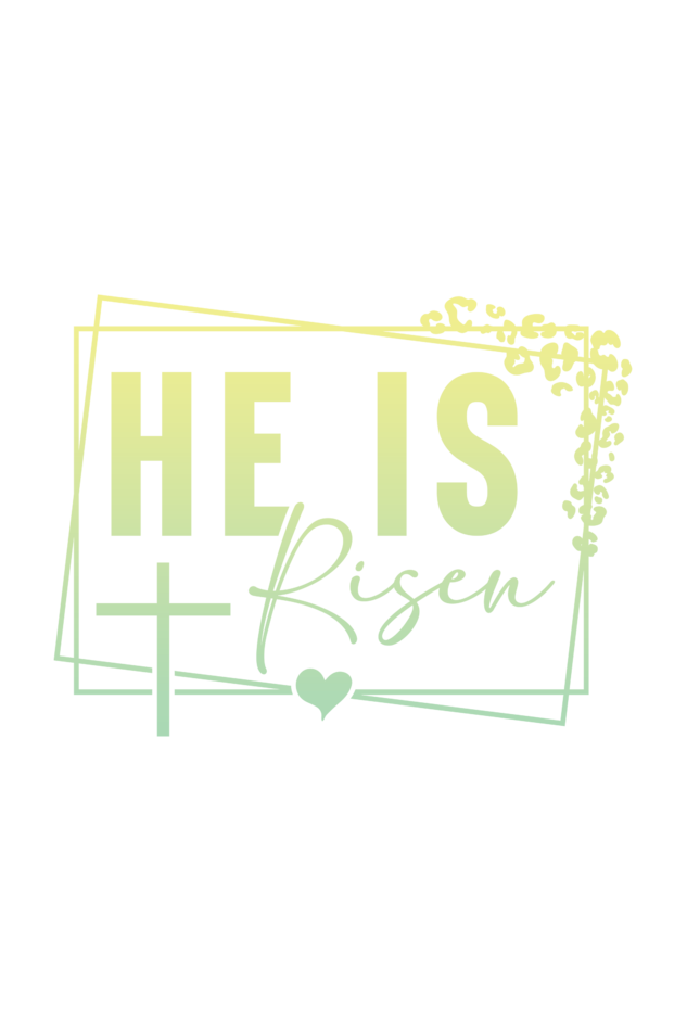 He is Risen Statement Tee