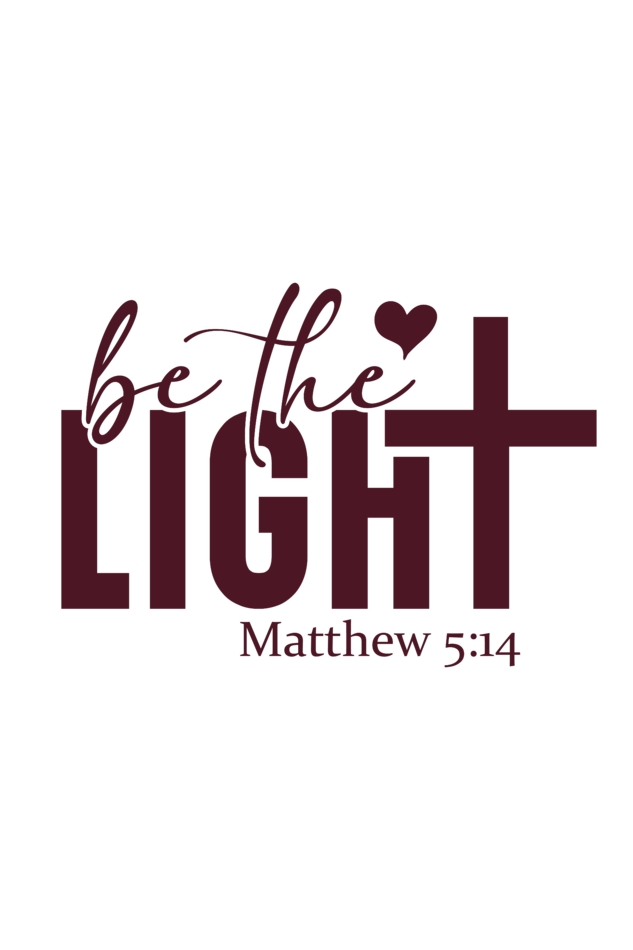 Be the Light Tee - White
